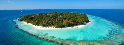 En las islas Maldivas se encuentra el tercer mejor hotel, según esta lista. Se llama Kurumba Maldives Resort.