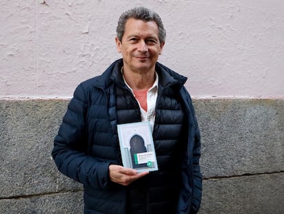 Gonzalo Fernández Parrilla, autor de 'Al sur de Tánger' en Madrid el pasado 3 de abril de 2023.