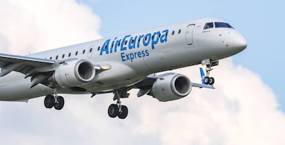 Avión de Air Europa. 