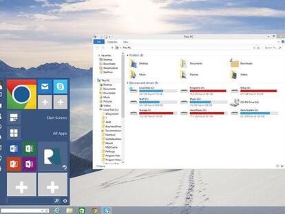 Descubre cómo disfrutar ya del aspecto de Windows 10 en tu PC