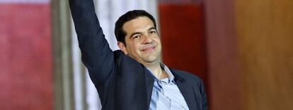 El líder de la colación de izquierda Syriza, Alexis Tsipras. REUTERS/Giorgos Moutafis (GREECE - Tags: POLITICS ELECTIONS BUSINESS)