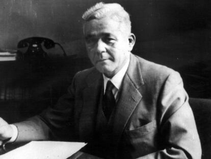 El historiador catalán Jaume Vicens Vives.