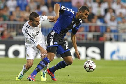 Carvajal con Youssef Toutouh.