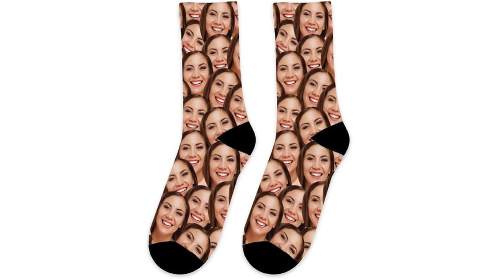 Calcetines personalizados con fotos.