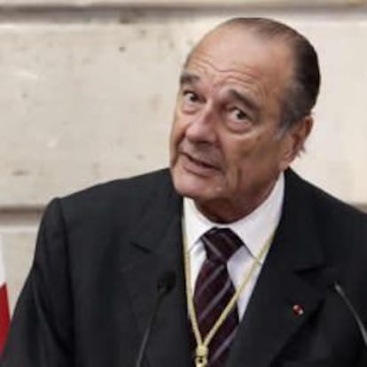 El expresidente francés Jacques Chirac