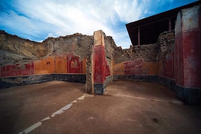 La conocida como "Casa del Jardín" en Pompeya. 