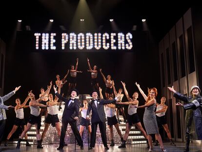 Escena del musical ‘The Producers’.