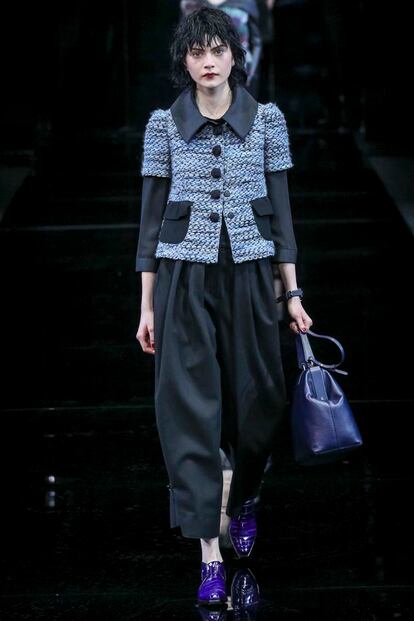 Emporio Armani desfile otono invierno 2015