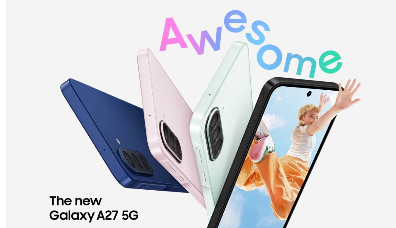 El Samsung Galaxy A27 5G ya es oficial, con una pantalla de escándalo y gran batería