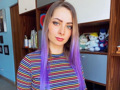 La 'youtuber' Yoseline Hoffman, conocida como 'YosStop' en una imagen de sus redes sociales.