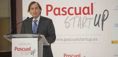 Tom&aacute;s Pascual, presidente de Calidad Pascual, durante la presentaci&oacute;n este viernes.