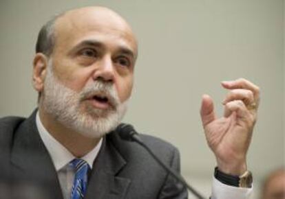 El presidente de la Fed, Ben Bernanke, abrió la puerta a esta posibilidad de estímulo a finales de agosto, pero mantuvo su característica cautela para no concretar ni planes ni plazos. EFE/Archivo