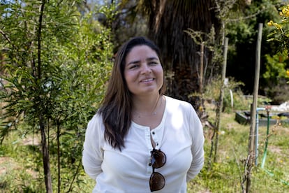 Cristina Pavez, apoderada y secretaria del comité ambiental en el Colegio Colonial de Pirque.