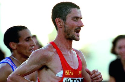 Martín Fiz, campeón del mundo en 1995 y experto aún en activo: acaba de ganar los maratones de Nueva York y Tokio en la categoría de mayores de 50 años.