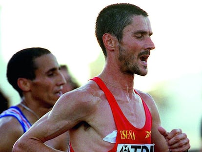 Martín Fiz, campeón del mundo en 1995 y experto aún en activo: acaba de ganar los maratones de Nueva York y Tokio en la categoría de mayores de 50 años.