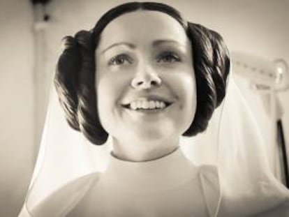 La ‘actriz fantasma’ que reencarnó a la princesa Leia de Carrie Fisher
