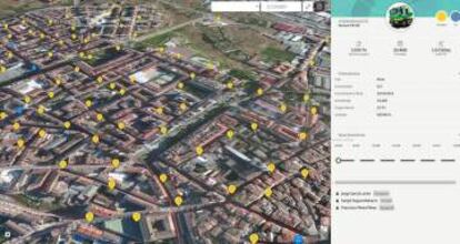 Control de seguimiento del servicio de la plataforma Smartwaste.