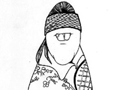 Caricatura de Conchita Martínez