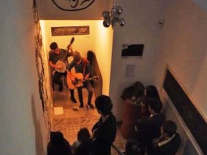 Festival de música de hueco de ascensor en La Salchicería, nuevo espacio cultural en el Barrio del Oeste de Salamanca.