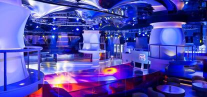 Interior del Pacha Club Macao.