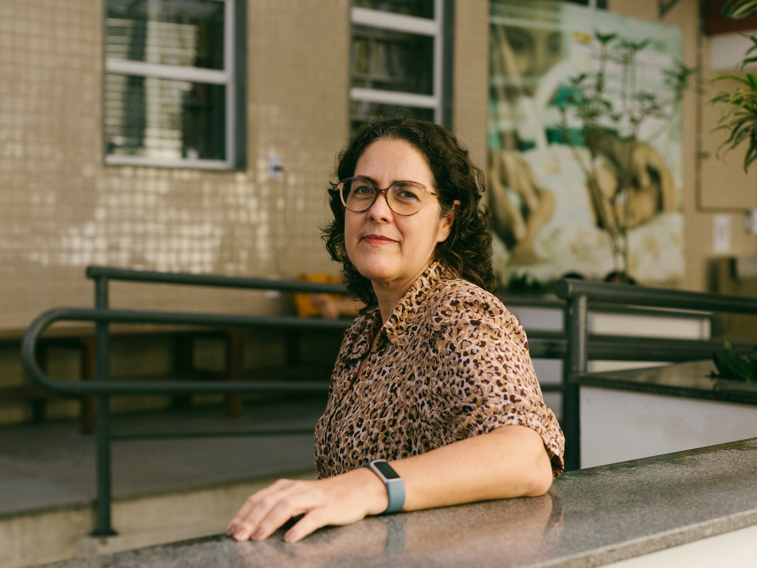 La directora del Instituto, Danielle Aparecida da Silva, en Río de Janeiro, Brasil, en abril de 2026.
