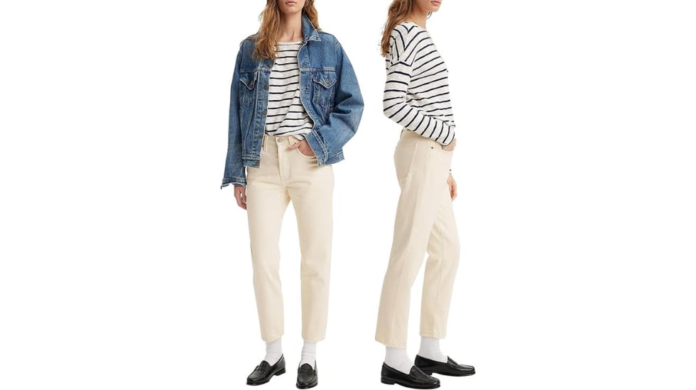 Pantalón 501 Crop Levi’s para mujer.