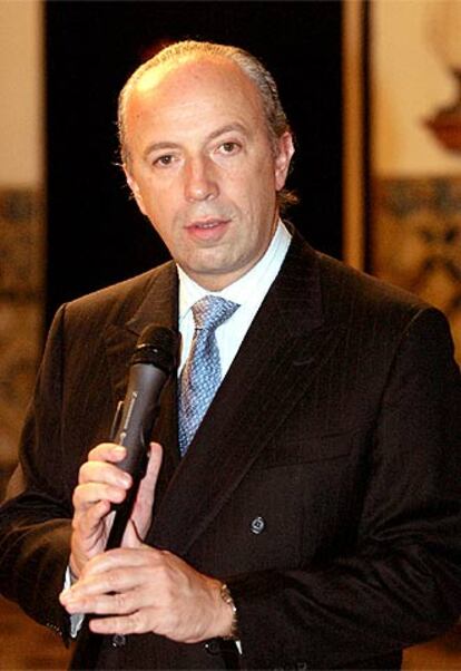 El ex primer ministro portugués Pedro Santana Lopes, el pasado jueves.