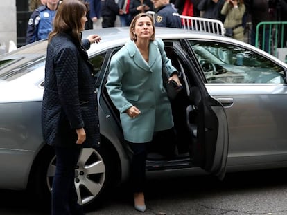 L'expresidenta del Parlament Carme Forcadell.