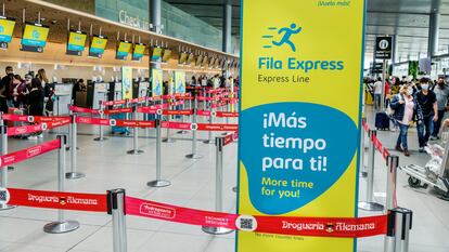 El Dorado International Airport in Bogota.