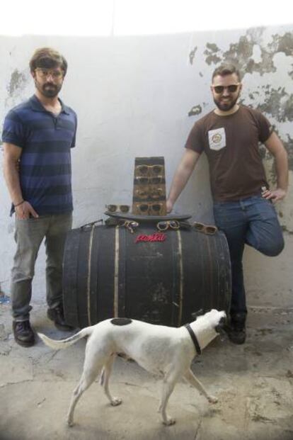 David Pérez (izquierda) y Jesús Pérez, creadores de Pantai. 