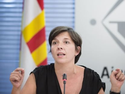 Laia Ortíz, tinenta d'alcalde de Drets Socials de l'Ajuntament de Barcelona.