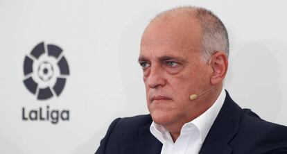 Javier Tebas, presidente de LaLiga