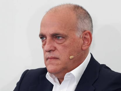 Javier Tebas, presidente de LaLiga