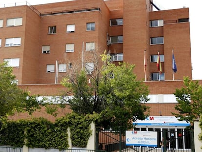 Hospital La Paz-Carlos III de Madrid, donde permanece hospitalizada la enfermera contagiada de fiebre hemorrágica de Crimea-Congo.