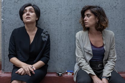 Candela Peña y María León, en el segundo capítulo de 'El caso Asunta'.