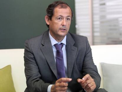 José-Martín Castro, presidente de la AER, en una entrevista con CincoDías.