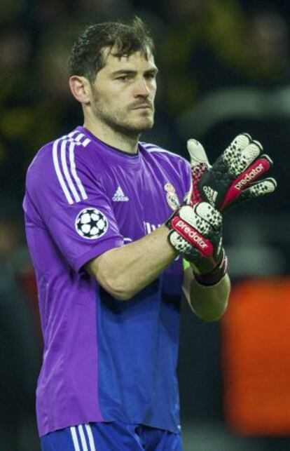 El portero Iker Casillas.