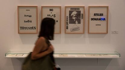 Exposición Espacio P sobre la legendaria galeria madrileña.