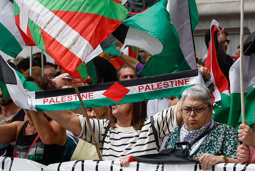 Las protestas contra Israel obligan a suspender el final de la etapa de ...