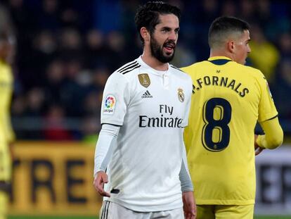 Isco, en el partido ante el Villarreal.