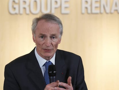 Jean-Dominique Senard, presidente da Renault, em 24 de janeiro.