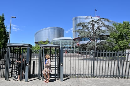 Vista del Tribunal Europeo de Derechos Humanos, en Estrasburgo, Francia, el 24 de junio. 