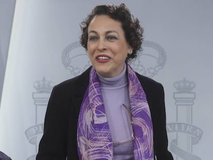 Magdalena Valerio, ministra de Trabajo en funciones.