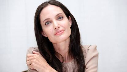 La actriz Angelina Jolie.