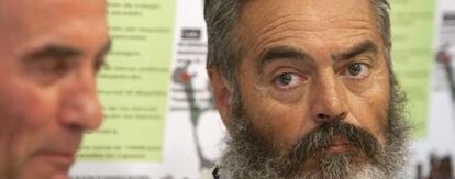 El diputado de IU y alcalde de Marinaleda Juan Manuel Sánchez Gordillo.