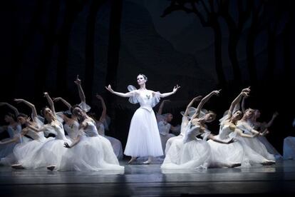 Un momento del montaje de 'Giselle'.