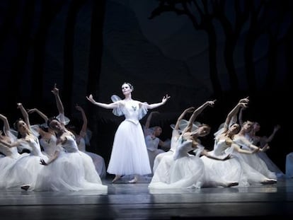 Un momento del montaje de 'Giselle'.