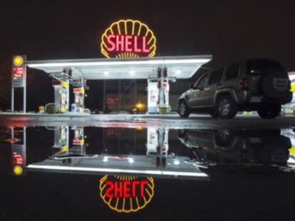 Gasolinera de Shell en una imagen de diciembre de 2014.