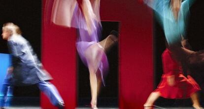 La fotografía del Ballet de la Ópera de París forma parte de la exposición del bailarín y coreógrafo Mijail Baryshnkov.