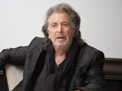 Al Pacino em 19 de fevereiro, na apresentação de ‘Hunters’ em Beverly Hills.